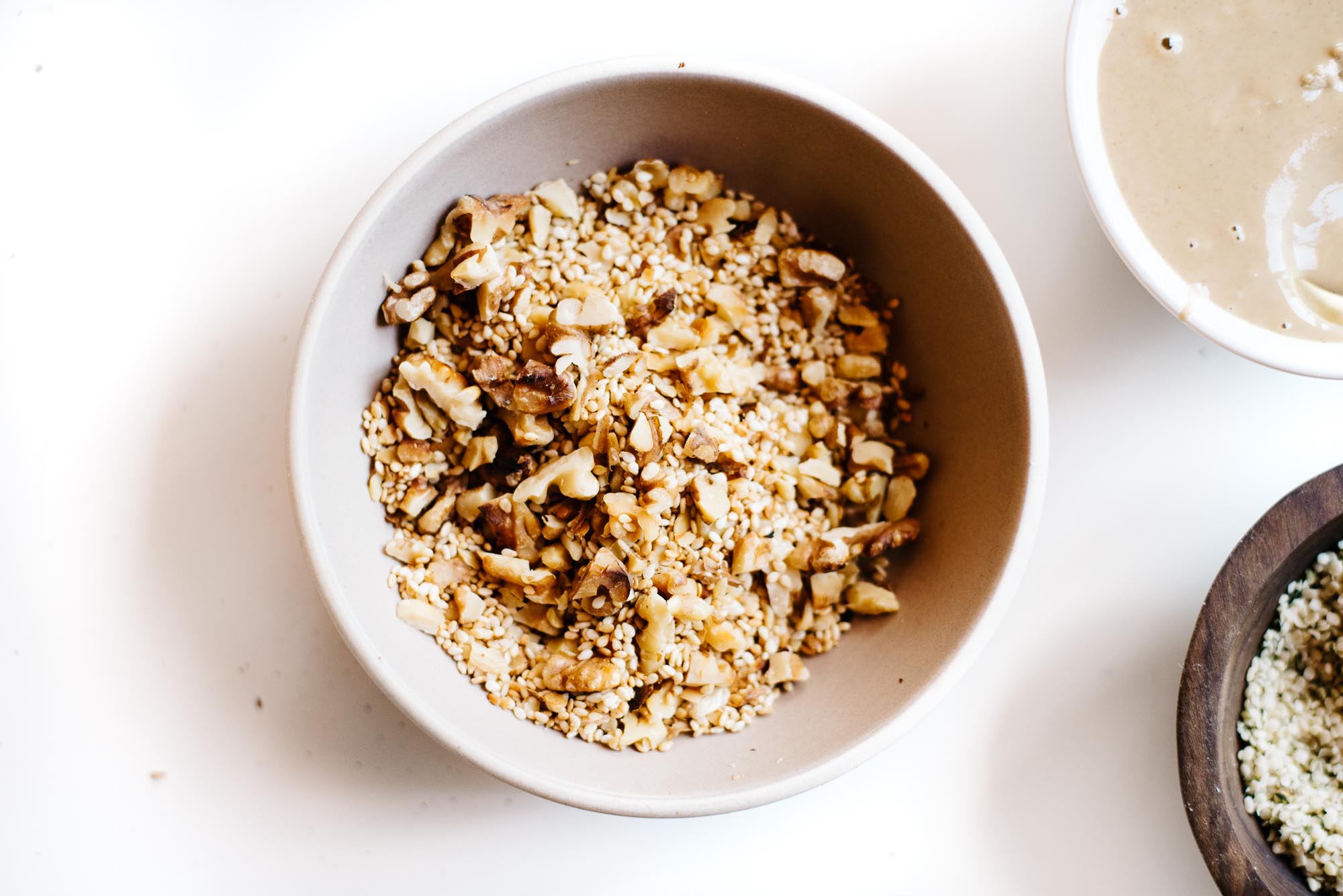 No-Bake Chocolate Tahini Oat Bars.