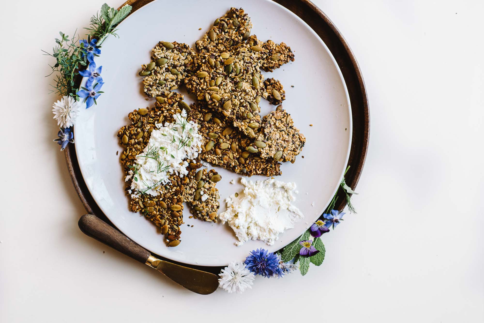 Oat & Seed Crackers